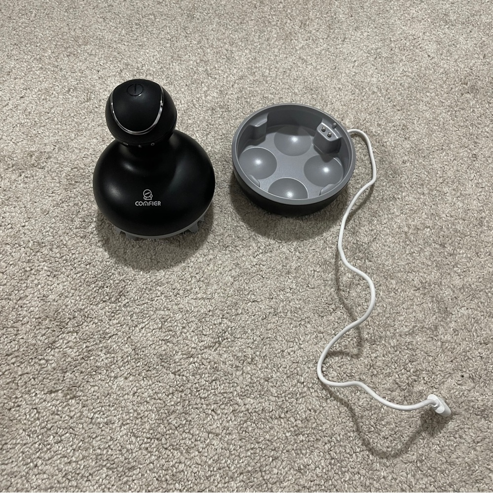 Electric scalp massager, waterproof
